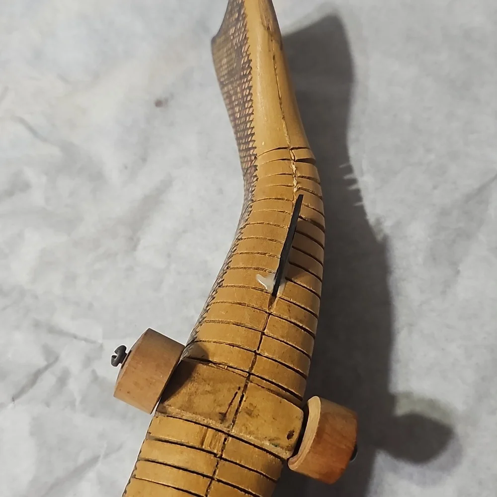 Vintage Wooden Fish Toy